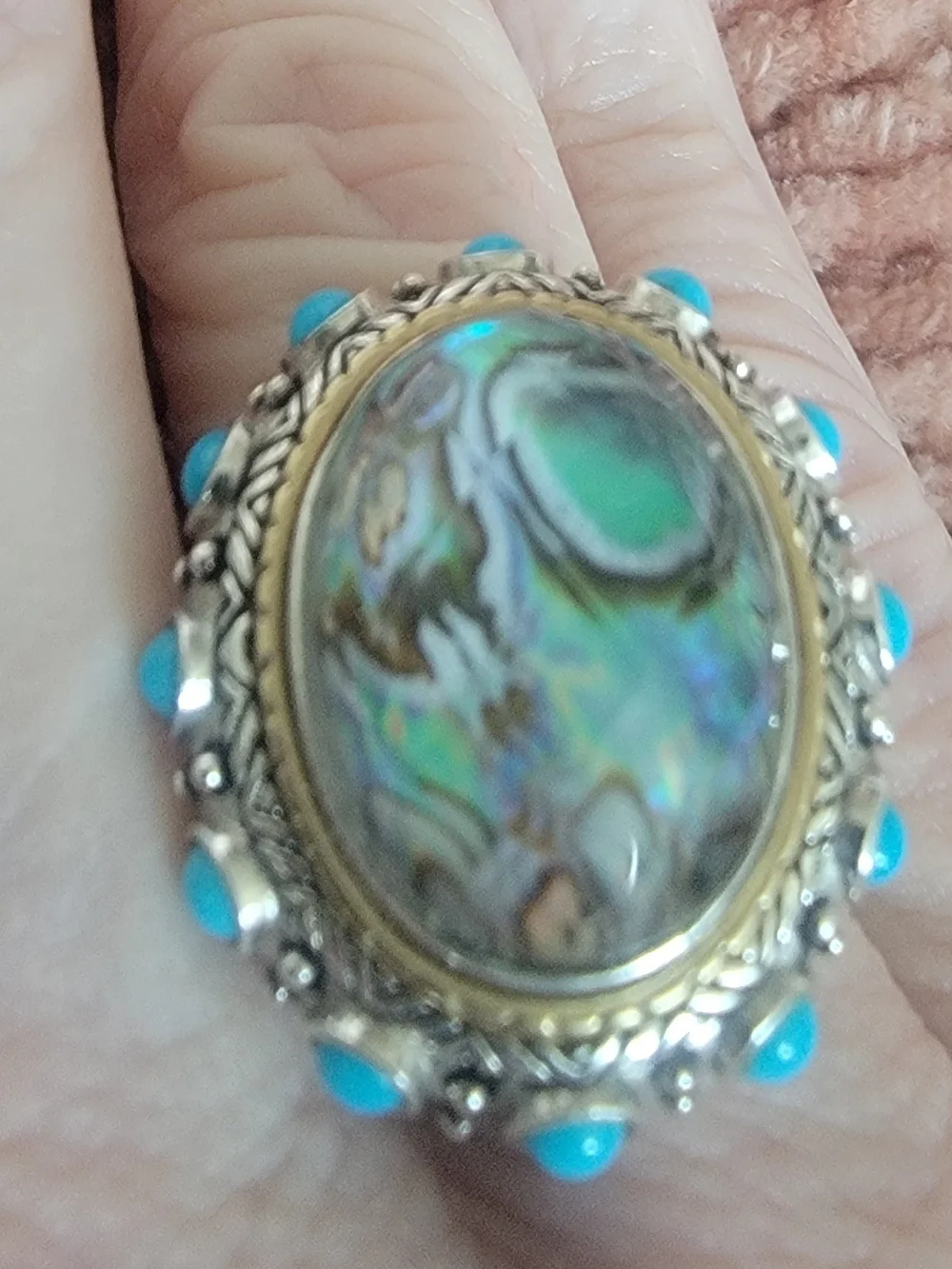 Barbara Bixby iridescent abalone